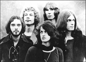 First lineup of Yes, which lasted from June 1968 to early 1970