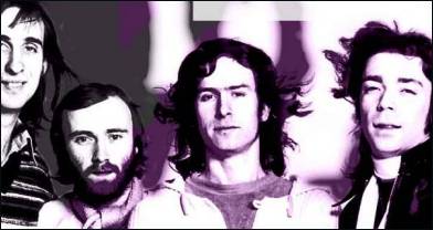 Genesis 1977 lineup: (L-R) Rutherford, Collins, Banks, Hackett
