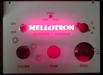 Mellotron Panel
