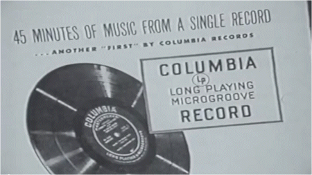 קולומביה משיקה את תקליט הלונג-פליי ב-1948